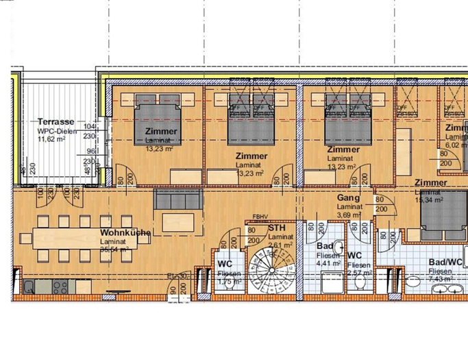 Floor plan, Warm Apartment in Gosau With Shared Sauna, Gmunden