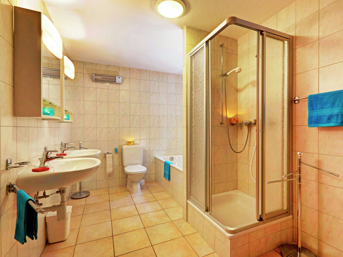Bathroom, Chalet in Les Collons Near Ski Lift & Snowpark, Hérens