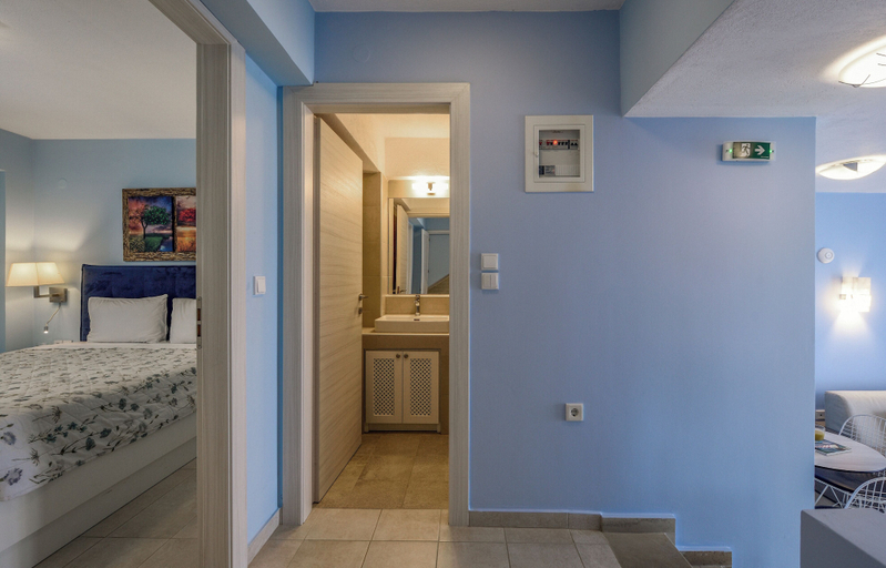 Bedroom 4, Elpiniki Luxury Apartments, Central Macedonia