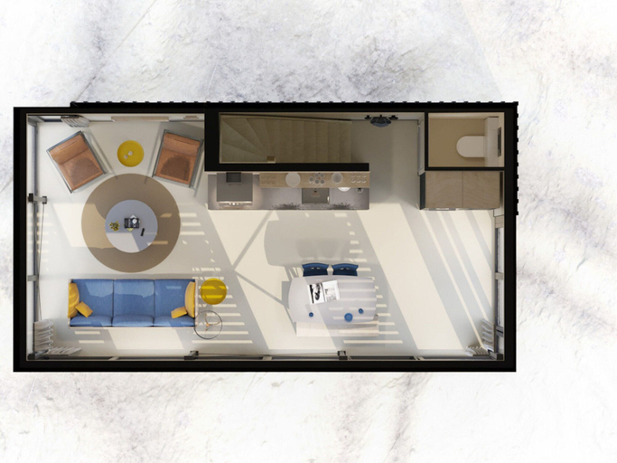 Floor plan, Special, Compound Group Accommodation, Near the Sea, Zandvoort