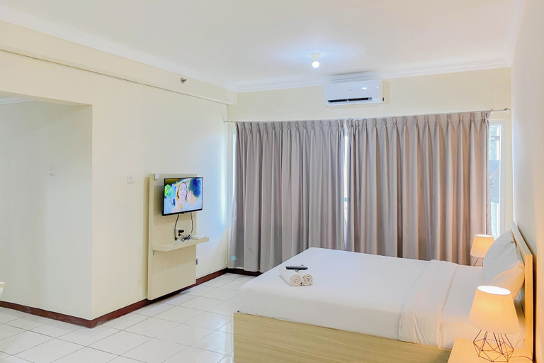Bedroom 4, Comfort Studio (No Kitchen) Grand Palace Kemayoran Apartment (Free Ipl & Utilities), Central Jakarta
