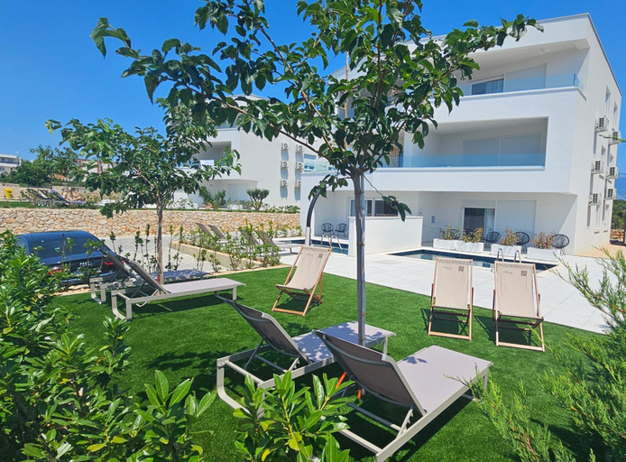 Exterior & Views 2, Apartments Twins with pools, Novalja