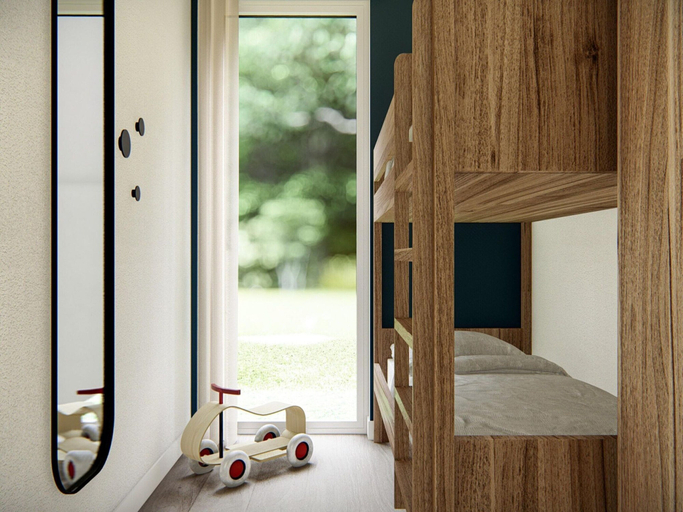 Room 4, Chalet in Veluwe With Peaceful Surroundings, Barneveld