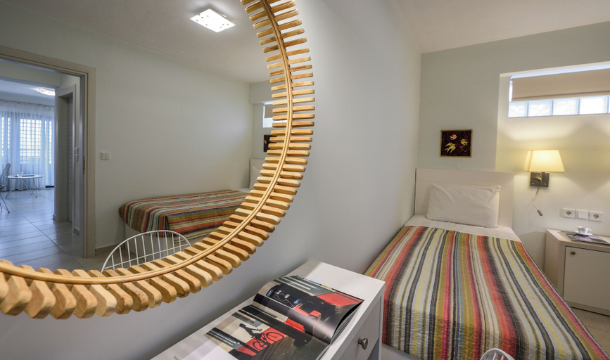 Bedroom 3, Elpiniki Luxury Apartments, Central Macedonia