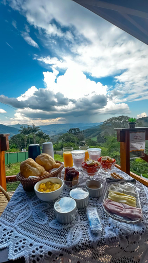 Food & Drinks, Chales Luar da Mantiqueira, Sapucaí-Mirim