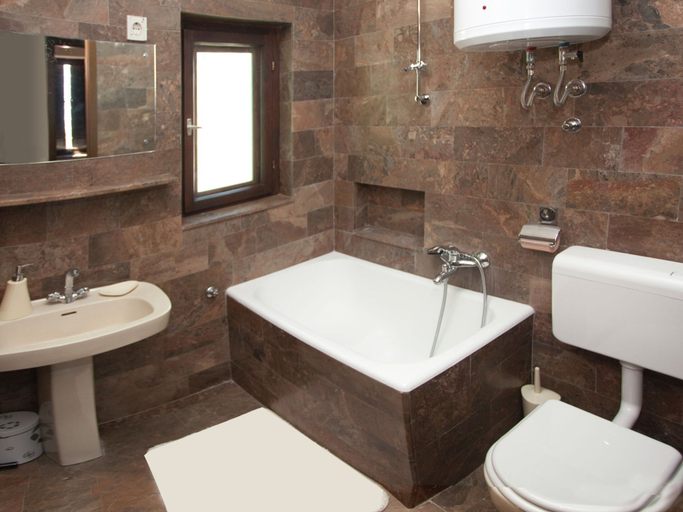Bathroom, Charming Villa with Private Swimming Pool in Dalmatia, Baška Voda