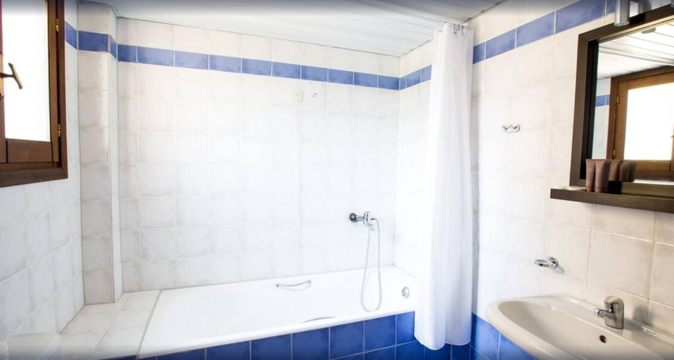 Bathroom 4, Almyrida Village & Waterpark Hotel, Crete
