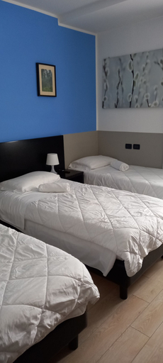 Bedroom 3, Hotel Aniene, Rome