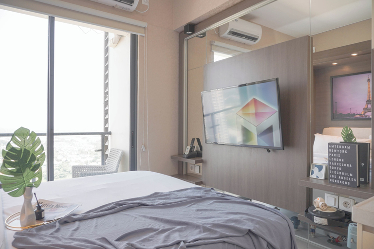 Bedroom 4, Comfort And Good Place Studio At Sky House Bsd Apartment, South Tangerang