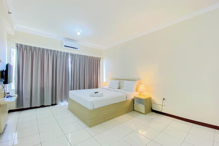 Bedroom 3, Restful Studio (No Kitchen) At Grand Palace Kemayoran Apartment (Free Ipl & Utilities), Central Jakarta
