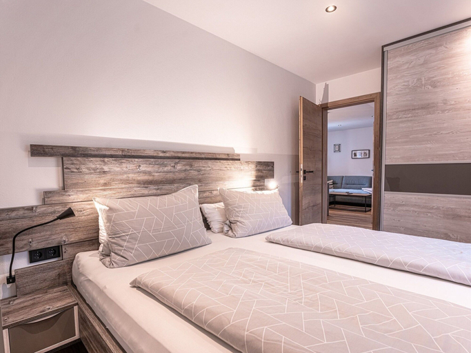 Bedroom 3, Ferienhaus mit Sauna in Skigebietsnahe, Regen