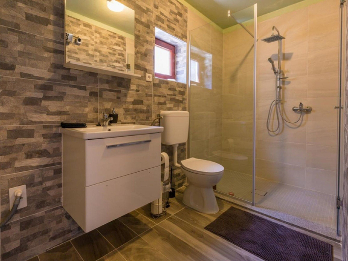Bathroom 5, Large Holiday Home With Private Pool, Wellness & Sea View, Vinodolska