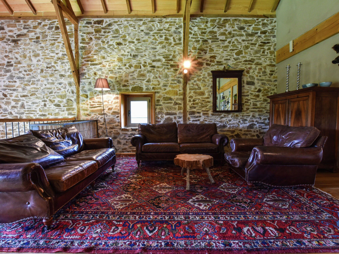 Living area 4, Farmhouse in Pyrenees With Pool, Lot