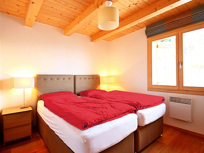 Bedroom, Chalet in Val Dherens Near Ski Lift, Hérens