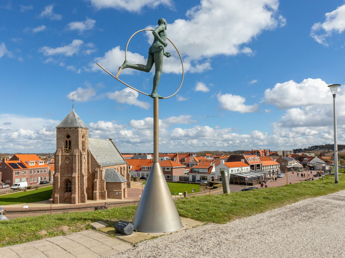 View from property 4, Apartment in Zoutelande Near Sunny Beach, Veere