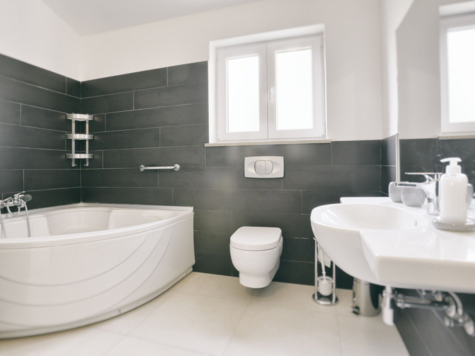 Bathroom 4, Luxurious Villa with Sauna & Hot Tub in Žminj, Žminj