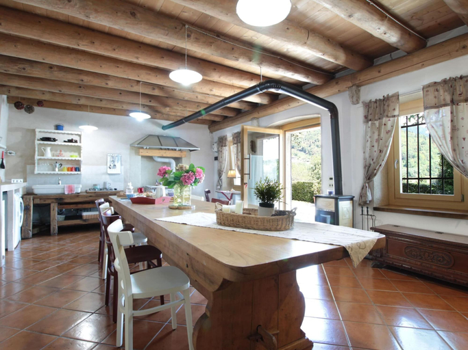 Private kitchen 4, Holiday Home in Feltre With Garden BBQ, Belluno