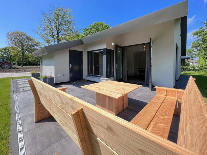 Exterior 5, Eco-friendly Villa With Terrace and Garden, Harenkarspel