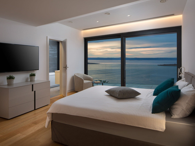 Bedroom 3, Beach Villa in Korcula with Pool, Sauna & Hot Tub, Blato