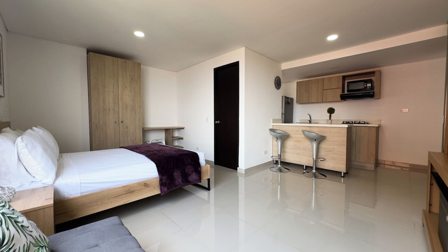 Bedroom 5, Vista encantadora en el Poblado by Hoost 1908, Medellín