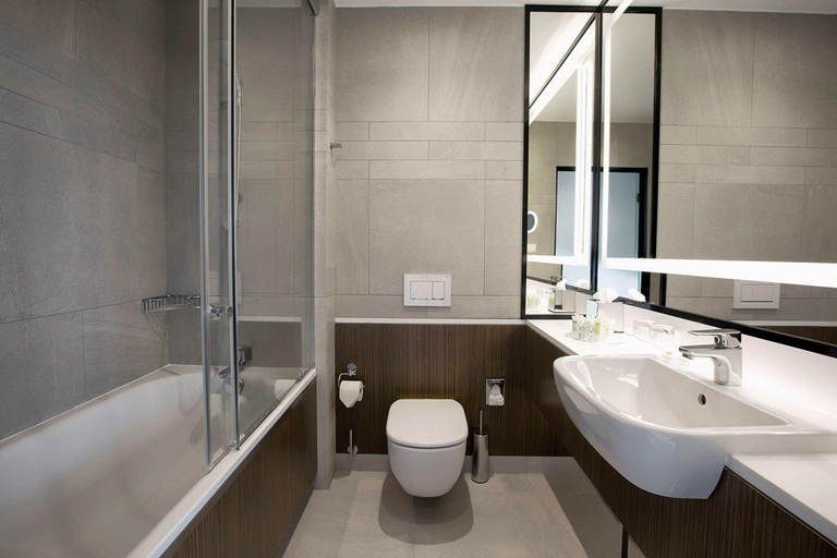 Bathroom 4, Courtyard by Marriott Katowice City Center, Będzin