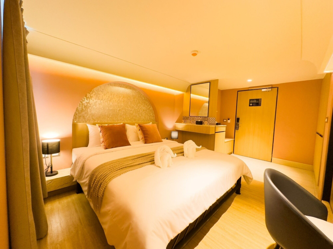 Bedroom 3, Kastel Bangkok Hotel, Din Dang