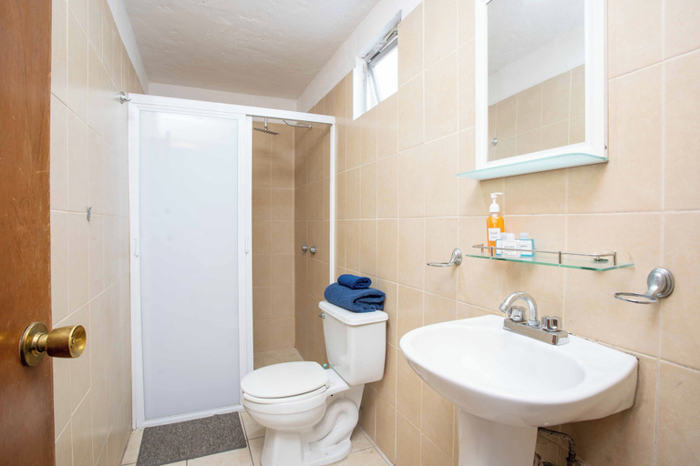 Bathroom 4, La Paz & Love Hostel, Guadalajara