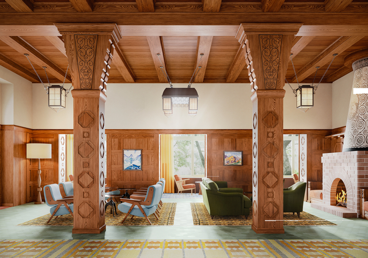Public Area 5, Grand Hotel Belvedere, a Beaumier Hotel, Interlaken