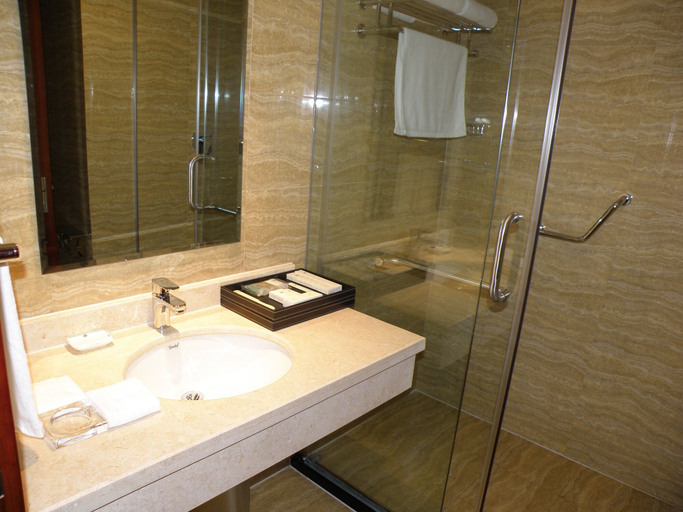 Bathroom 4, Wanfangyuan Business Hotel, Beijing