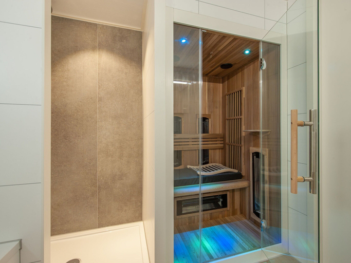 Bathroom, Modern Lodge With Infrared Sauna, Near Helmond, Mierlo