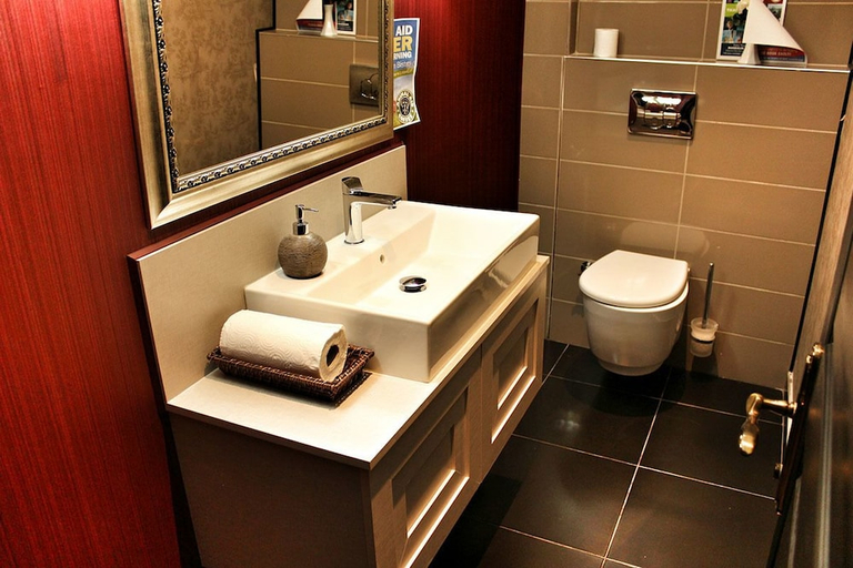 Bathroom 5, Akkent Garden Hotel, Fethiye