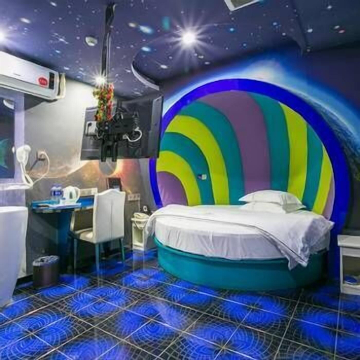 Bedroom 2, Nihang Theme Hotel, Shanghai