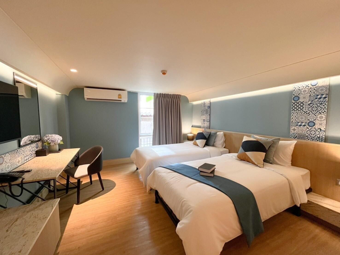 Bedroom 3, Kastel Bangkok Hotel, Din Dang