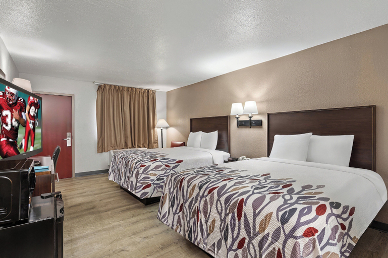 Bedroom 3, Red Roof Inn Wilmington, NC, New Hanover