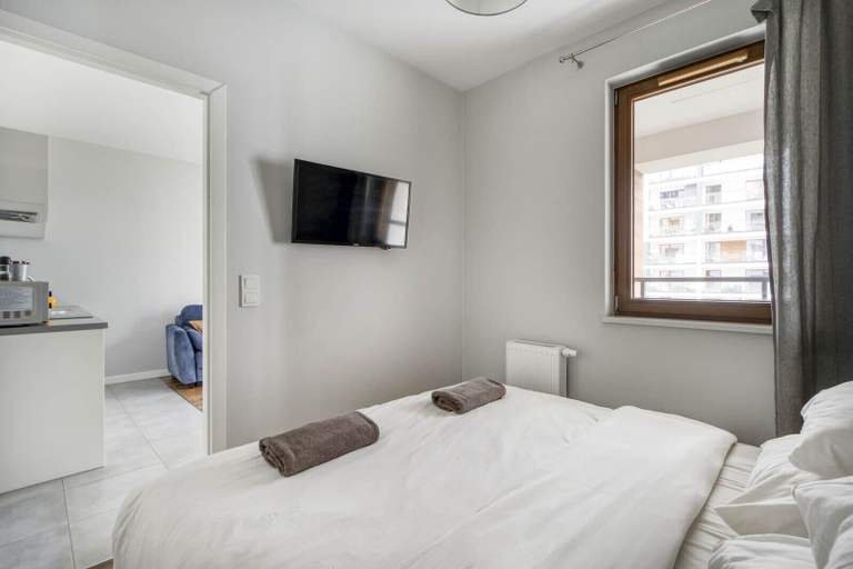 Bedroom 2, Warsaw Night Apartments Grzybowska, Warsaw