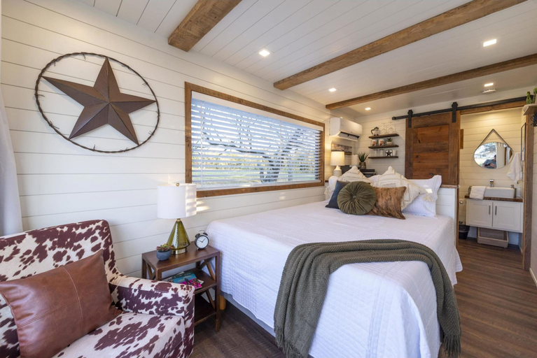Bedroom 4, New The Lone Star Shipping Container, Gillespie