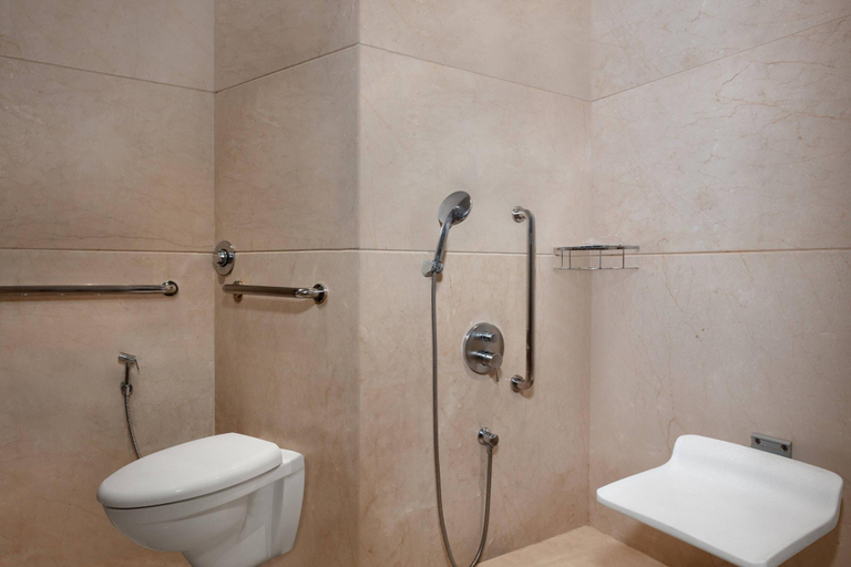 Bathroom 5, The Gateway Hotel Athwalines Surat, Surat