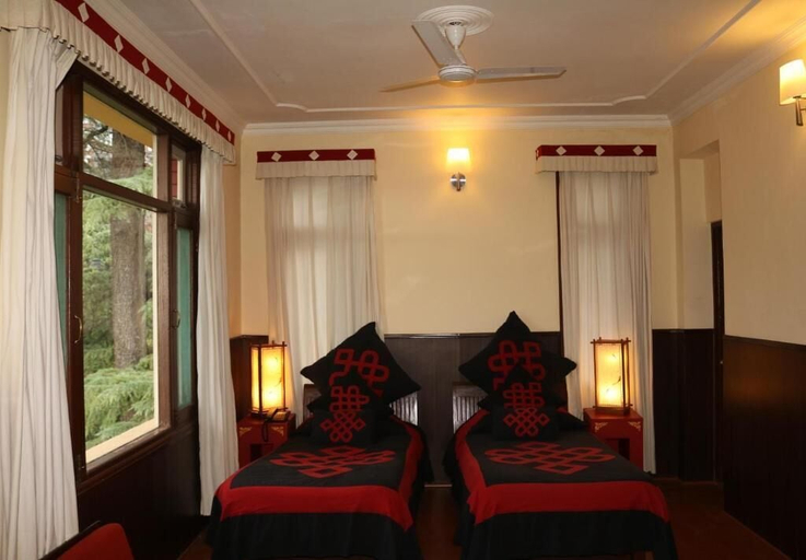 Bedroom 3, Serkong Rabsel House, Kangra