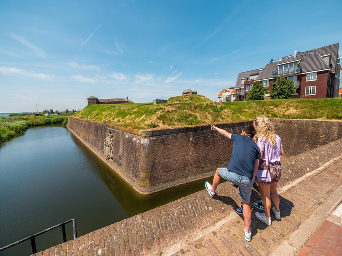 View from property 2, Modern Chalet With Combi Microwave, Near Rockanje, Hellevoetsluis