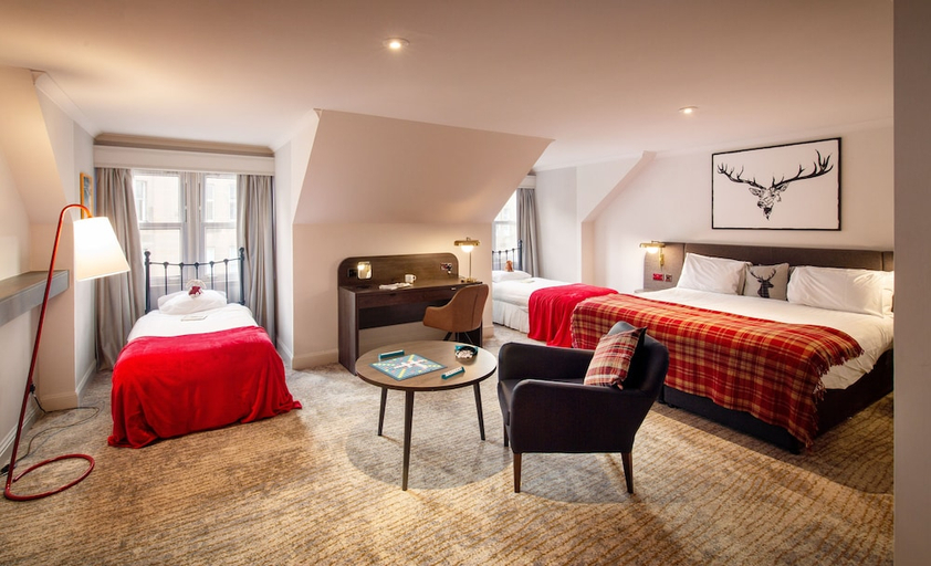 Bedroom 2, Bruntsfield Hotel, Edinburgh
