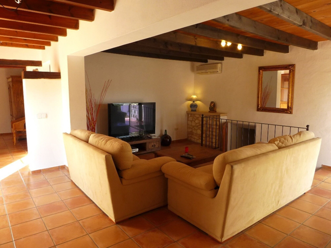 Living room 5, Mansion in San Rafael With Pool & Beach, Baleares