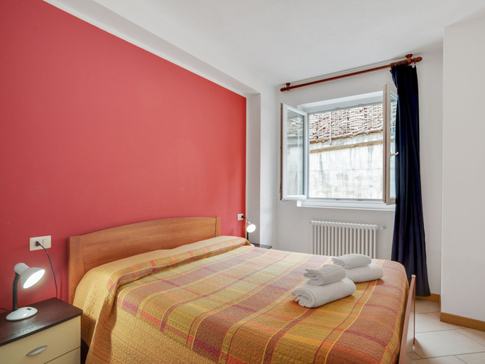 Bedroom 2, Spacious Apartment in Vercana with Hot Tub, Como