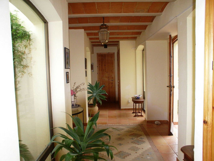 Reception, Villa in Ibiza Near Benirras Beach, Baleares