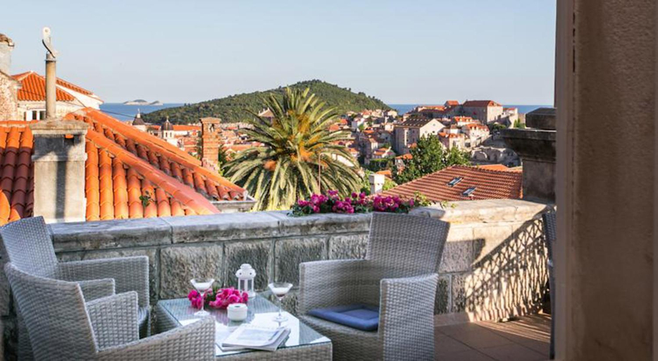 Balcony/terrace 2, Villa Iveta - Two-Bedroom Apartment with Terrace and Sea View Niksa, Dubrovnik