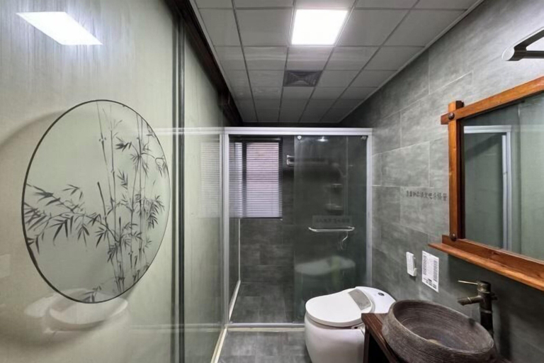 Bathroom 3, Yangzhou Manzhu B&B (Dongguan Street Geyuan Branch), Yangzhou