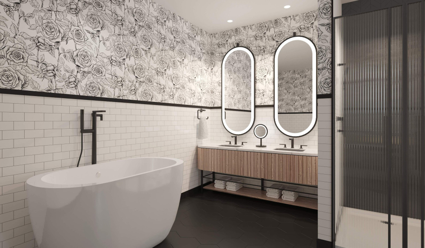 Bathroom 4, The Rose Gaming Resort, Prince William