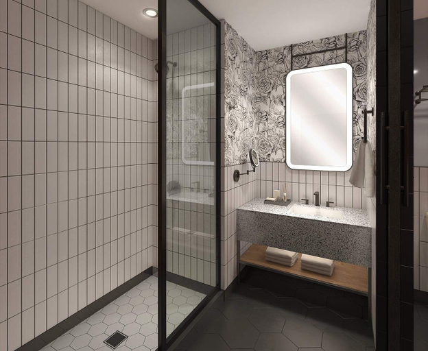 Bathroom 4, The Rose Gaming Resort, Prince William