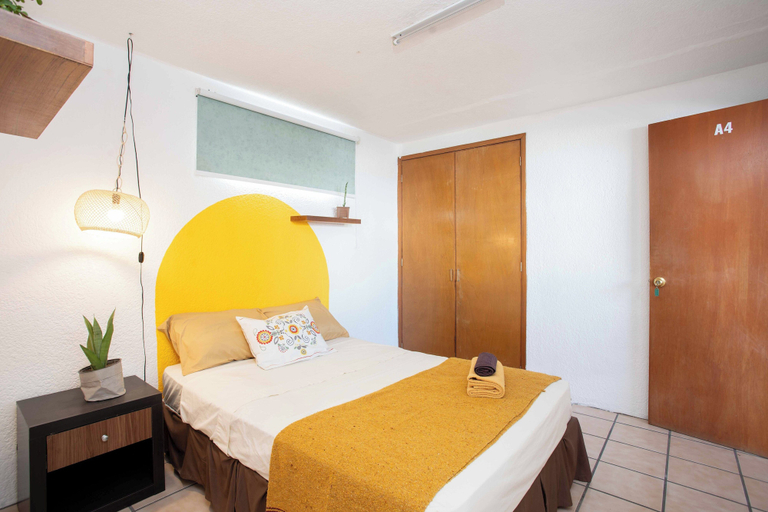 Bedroom 3, La Paz & Love Hostel, Guadalajara