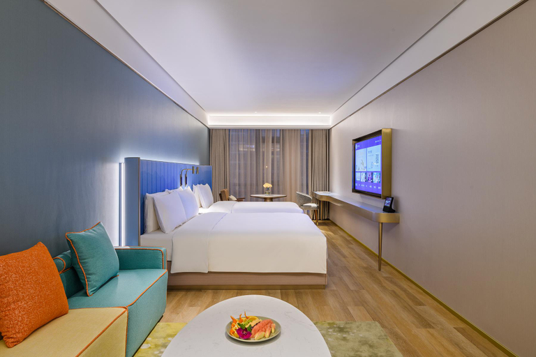 Bedroom 2, Manxin Hotel Shanghai Hongqiao Airport Internation, Shanghai