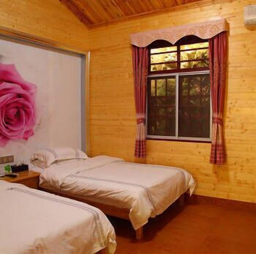 Bedroom 4, Taoyuan Mountain Village, Huizhou